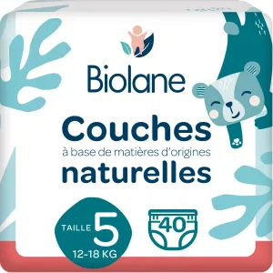 Couches Culottes Naturelles T5 X40 - BIOLANE