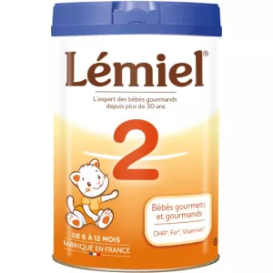 Lait en poudre bébés gourmets et gourmands 2ème âge 800g - LÉMIEL