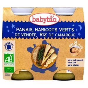 2x200g Pot Panais Ht Riz Bbio