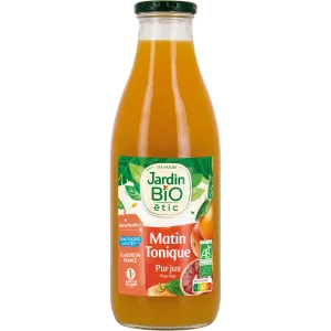 منشط الصباح عصير نقي 100% 1 لتر - JARDIN Bio