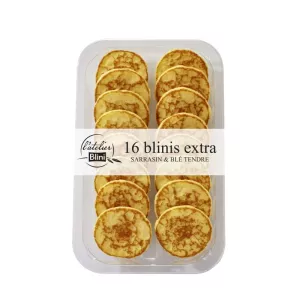 Blinis الحنطة السوداء / القمح الطري 135G BLINI
