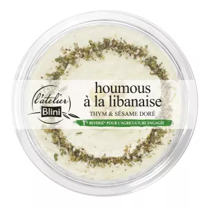 Houmous à La Libanaise 175g - L'atelier Blini