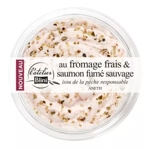 Fromage Frais Saumon 140g - Atelier Blini