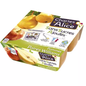 C&a Pomme Poire Ssa 4x100g