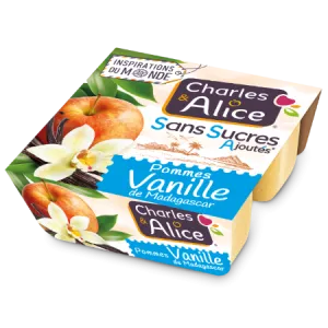 4x97g Ssa Pommes Vanille C A