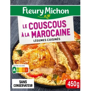 Plat Cuisiné Couscous à La Marocaine 450g - Fleury Michon