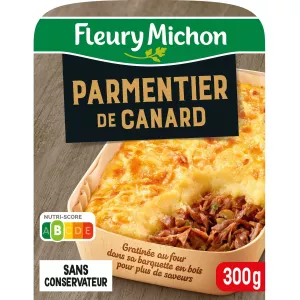 Plat Cuisiné Parmentier De Canard 300g - Fleury Michon