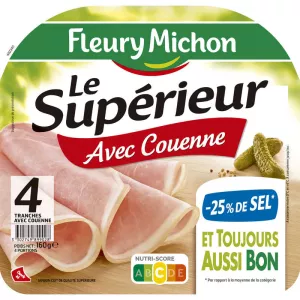 Соленая ветчина Le Supérieur с кожурой - FLEURY MICHON