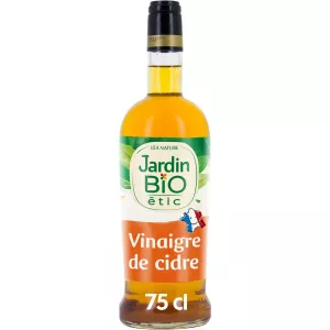 Vinaigre cidre Bio 75cl - JARDIN BIO ETIC