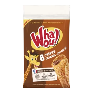 Crêpes Fourrées Au Caramel Et Chocolat X8 - Whaou!