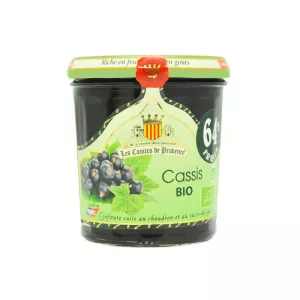 Confiture Cassis Bio 350g