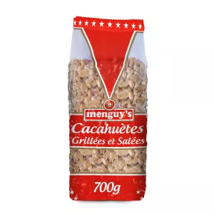 Cacahuètes grillées et salées 700g - MENGUY'S