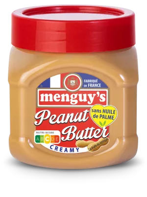 Siagi ya Karanga ya Creamy Bila Mafuta ya Palm, 454g - MENGUY'S