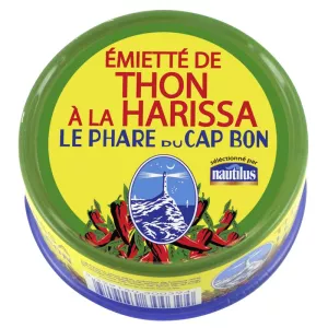 Atún en escamas con harissa 162g - LE PHARE DU CAP BON