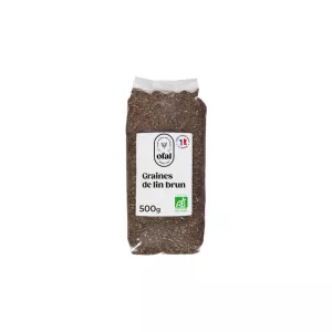 Graines de lin brun 500g - OFAL