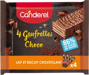 Bánh quy sô cô la sữa và bánh quy giòn 120g - CANDEREL