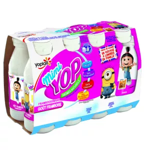 Mini Yop Framboise 8x100g - YOPLAIT