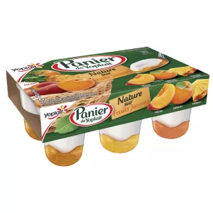 Panier Nat. Fruits Jaunes 6x14