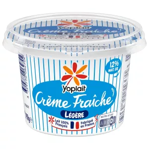 Crème Fraîche Légère 12% Mg 190g - YOPLAIT