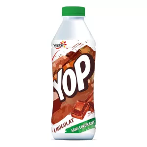 Yaourt à boire dessert lacté chocolat YOP 825g - YOPLAIT