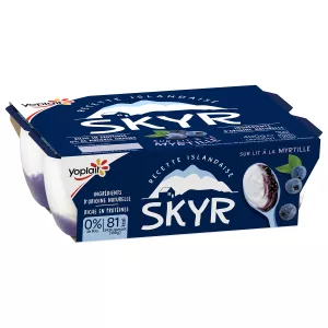Mtindi wa majani ya Skyr 0% - YOPLAIT