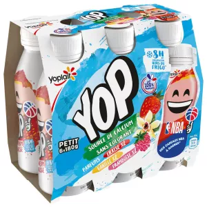 Yaourt a boire Ptit Yop panachée 6x180g - YOPLAIT