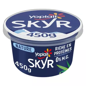 Yaourt protéiné nature 0% MG SKYR 450g - YOPLAIT