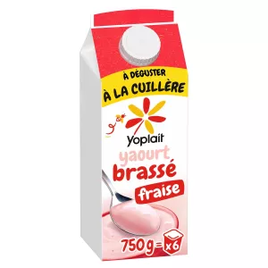750g Briq Aro Fraise Yoplait