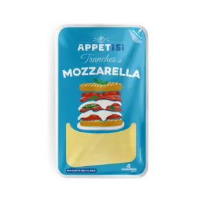 140g Tranches Mozza Appetisi - FROMAGER STE COLOMBE