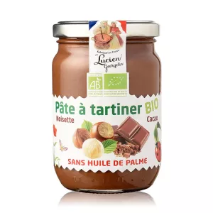Pâte à Tartiner Bio Noisette Cacao 280g - Lucien Georgelin