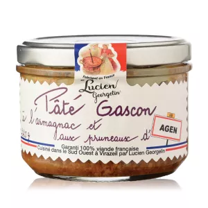 Pâté Gascon à L'armagnac Et Aux Pruneaux D'agen 220g - LUCIEN GEORGELIN