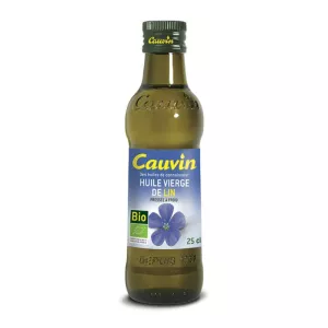 Huile Vierge De Lin 25cl - CAUVIN
