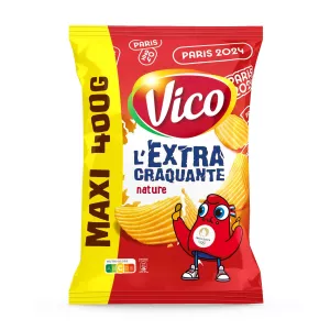 Chips l'Extra Craquantes Nature 400g - Vico