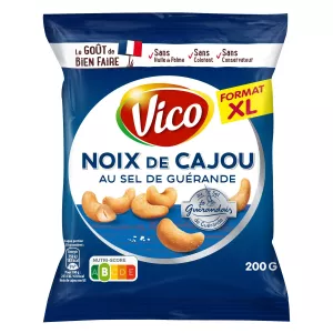 Noix De Cajou Sel De Gerande 200g -  Vico