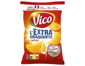 Chips Extra Craquante Nature, 150g - VICO
