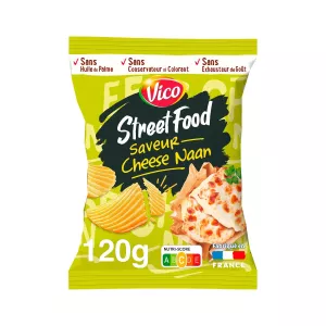Chips street food cheese naan 120g - VICO