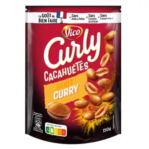 150g Cacahuetes Curry Curly