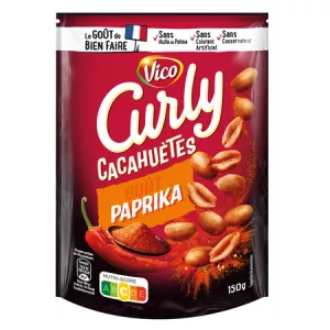 150g Cacahuetes Paprika Curly