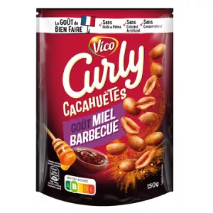 150g Cacahuetes Miel Bbq Curly