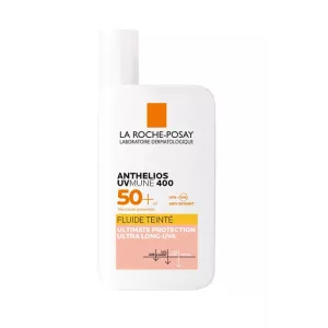 ANTHELIOS 50+ UV MUNE Fluide Invisible Avec Parfum Teinté 50ml - LA ROCHE POSAY