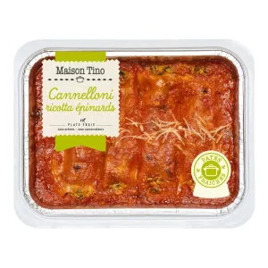 Cannelloni Ricotta Epinard 750