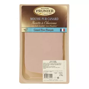 Mousse Canard Tranche 170g - MAISON PRUNIER