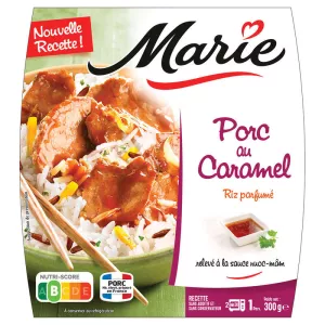Porc Au Caramel Et Riz 300g