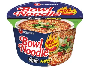 Soupe Nouilles Bol Piquantes  12 X 86 G - Nongshim