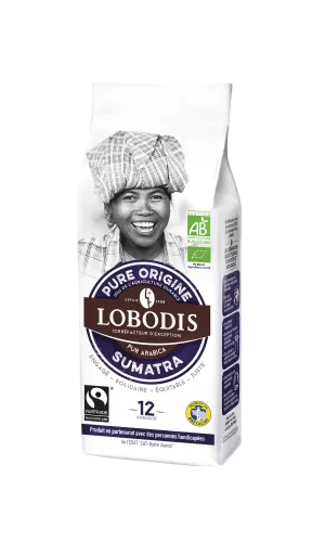 Cafe Moulu Sumatra Bio 250g - LOBODIS