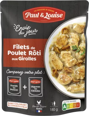 Filet Poulet Roti Girol les, 180g - PAUL & LOUISE