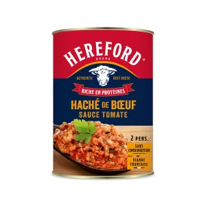 Haché De Bœuf Sauce Tomate 400g - Hereford