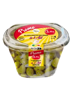 Olives Vertes Entieres A L Ail