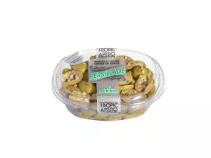 Olives Vertes à la Persillade Dénoyautées 220g - TROPIC APERO
