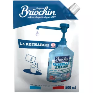 Liquide Vaisselle Et Mains, Savon Noir 500ml - Briochin